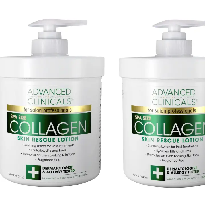 Advanced Clinicals Collagen Skin Rescue Lotion 454g