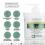 Advanced Clinicals Collagen Skin Rescue Lotion 454g