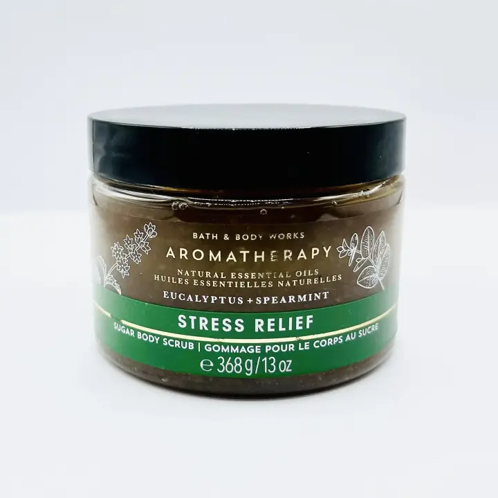 Bath & Body Works Eucalyptus Spearmint Stress Relief Sugar Body Scrub 368ml