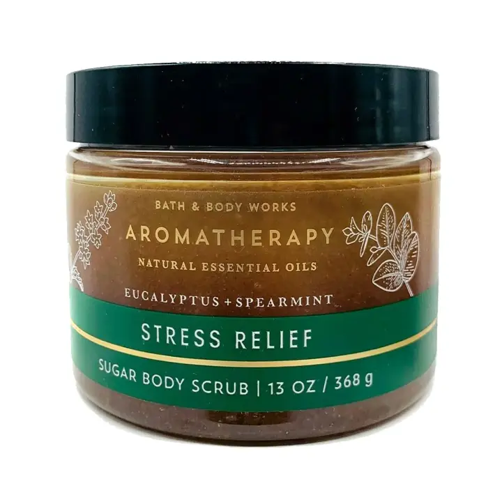 Bath & Body Works Eucalyptus Spearmint Stress Relief Sugar Body Scrub 368ml